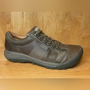 Keen Brown Lace Up Boots with Durable Leather